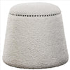 Uttermost Gumdrop White Ottoman By Casagear Home