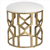 Uttermost Trellis Geometric Accent Stool By Casagear Home