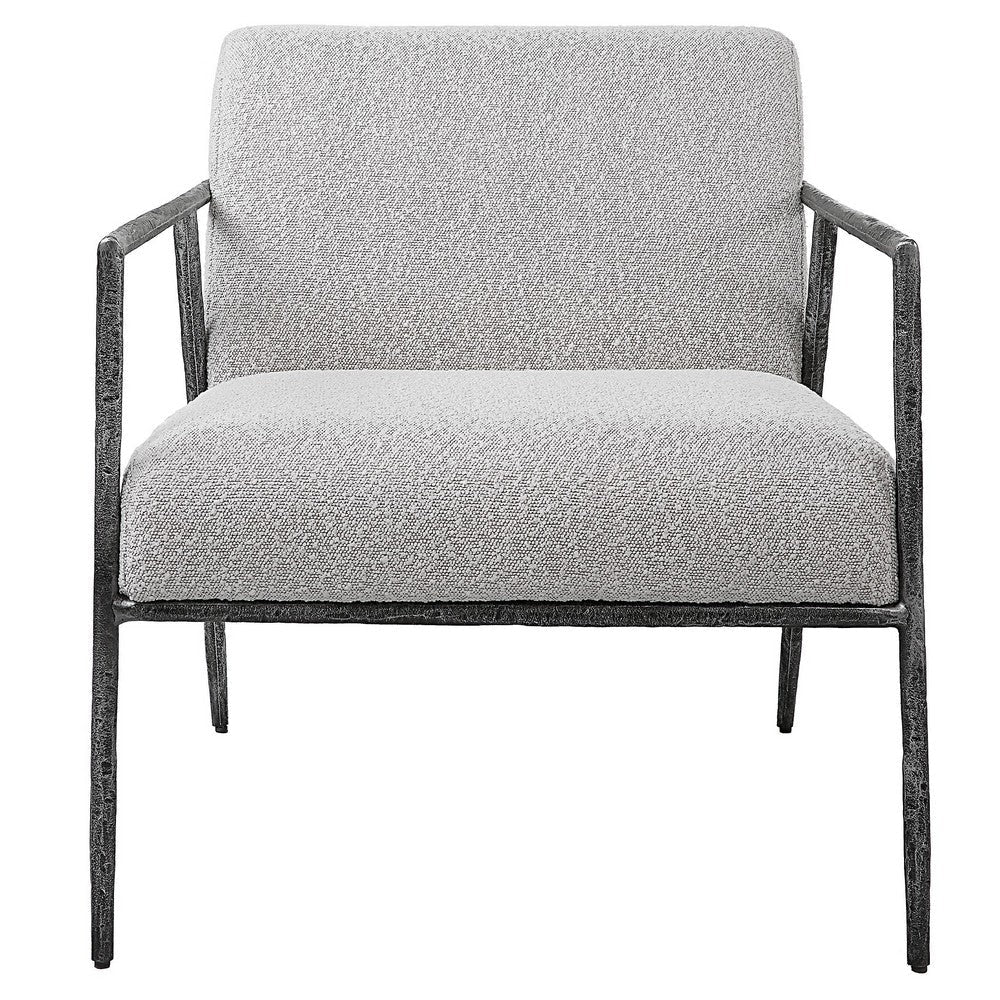 Uttermost Welland Gray Swivel Chair By Casagear Home UT-23660