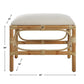 Uttermost Laguna Small White Bench By Casagear Home UT-23668