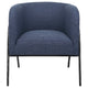 Uttermost Jacobsen Denim Barrel Chair By Casagear Home