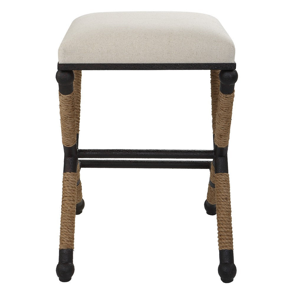 Uttermost Firth Rustic Oatmeal Counter Stool By Casagear Home UT-23709