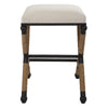 Uttermost Firth Rustic Oatmeal Counter Stool By Casagear Home UT-23709