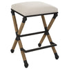 Uttermost Firth Rustic Oatmeal Counter Stool By Casagear Home