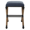 Uttermost Firth Rustic Navy Counter Stool By Casagear Home UT-23710