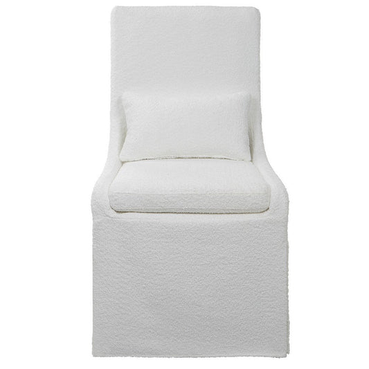 Coley - Armless Chair-39.5 Inches Tall and 23 Inches Wide-Crisp White Finish