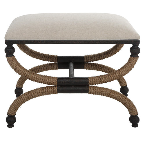 Uttermost Icaria - Small Bench-19.5 Inches Tall and 23.5 Wide