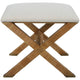 Uttermost St Tropez Rattan Small Bench 23745