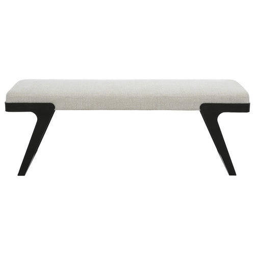 Uttermost Hover Iron and MDF Modern Bench 23758