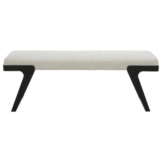 Uttermost Hover Iron and MDF Modern Bench 23758