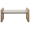 Uttermost Areca Coastal Rattan Bench 23760