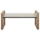 Uttermost Areca Coastal Rattan Bench 23760