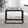 Uttermost Curls Gray Small Bench By Casagear Home UT-23768