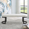 Uttermost Infinity Black Bench By Casagear Home UT-23817