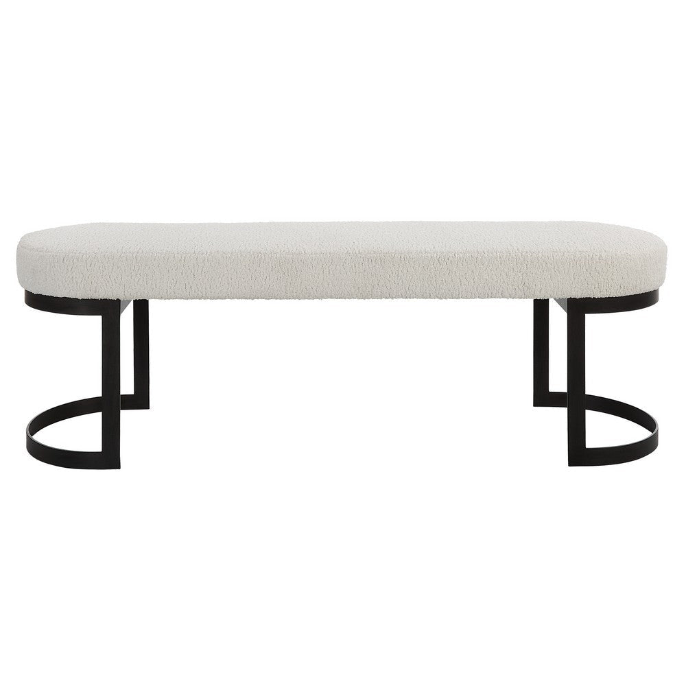 Uttermost Infinity Black Bench By Casagear Home