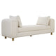 Uttermost Repose Oversized Ivory Bench UT-23836