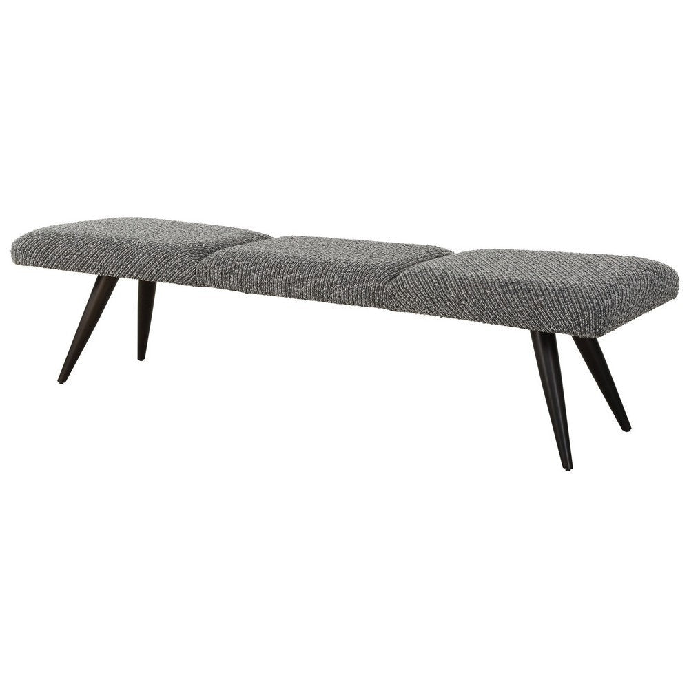 Uttermost 23849 Bowtie - Bench-18 Inches Tall and 72.5 Inches Wide UT-23849