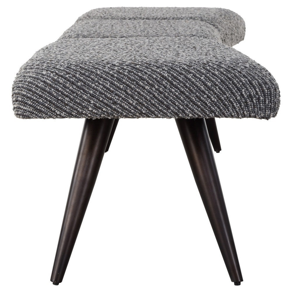 Uttermost 23849 Bowtie - Bench-18 Inches Tall and 72.5 Inches Wide UT-23849