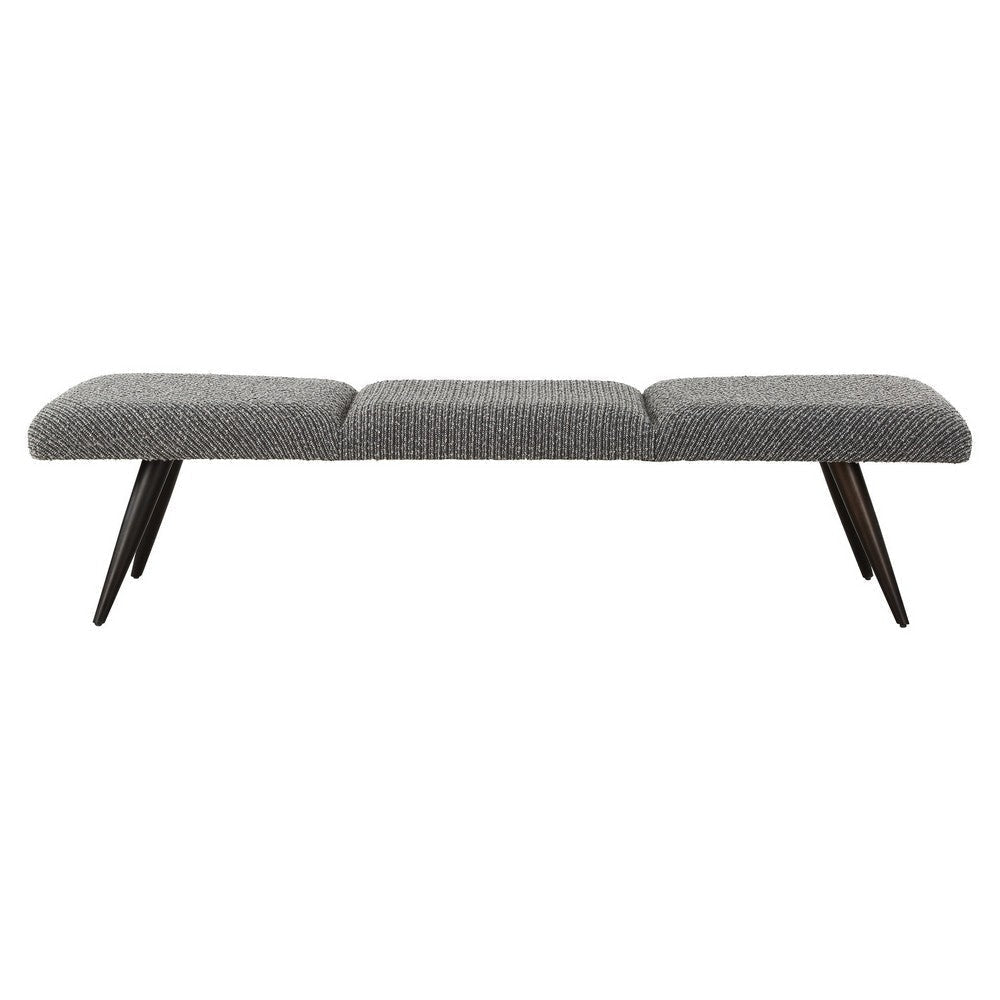 Uttermost 23849 Bowtie - Bench-18 Inches Tall and 72.5 Inches Wide UT-23849