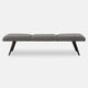Uttermost 23849 Bowtie - Bench-18 Inches Tall and 72.5 Inches Wide