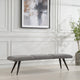 Uttermost 23849 Bowtie - Bench-18 Inches Tall and 72.5 Inches Wide