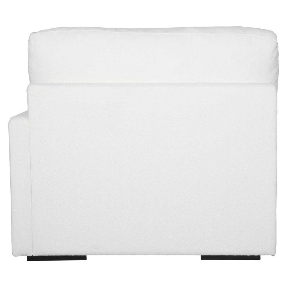 Uttermost Refuge Arctic White Right Arm Facing Sofa