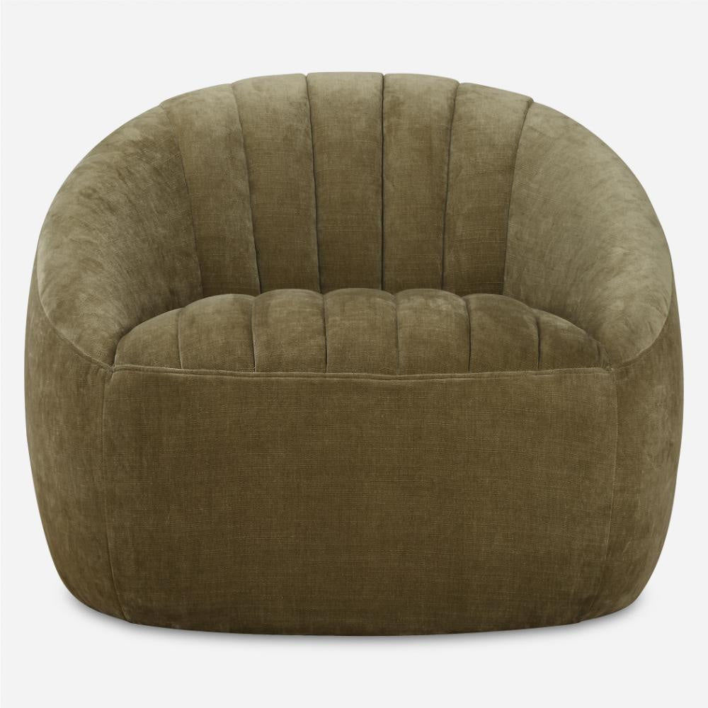 Uttermost 23856 Narrows - Swivel Chair-29 Inches Tall and 37 Inches Wide UT-23856