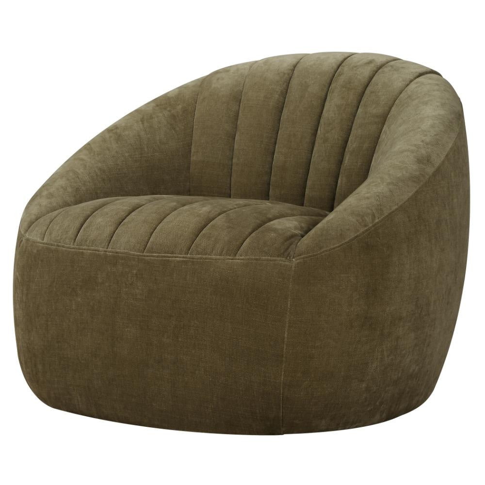 Uttermost 23856 Narrows - Swivel Chair-29 Inches Tall and 37 Inches Wide UT-23856