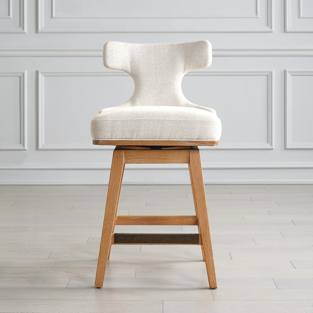 Uttermost 23871 Klismos - Counter Stool-38.25 Inches Tall and 20 Inches Wide UT-23871