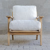 Uttermost Laid Back Sheepskin Accent Chair