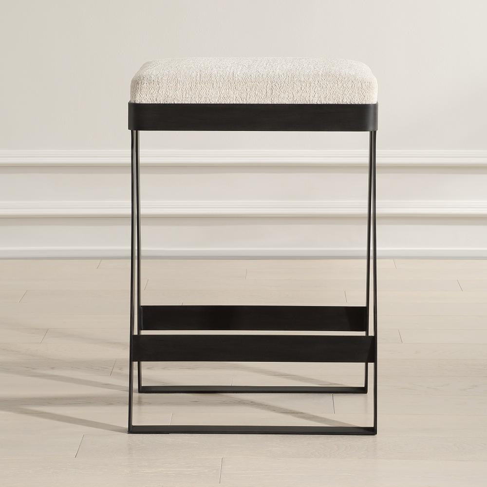 Uttermost 23875 Hover - Counter Stool-26 Inches Tall and 18.25 Inches Wide UT-23875