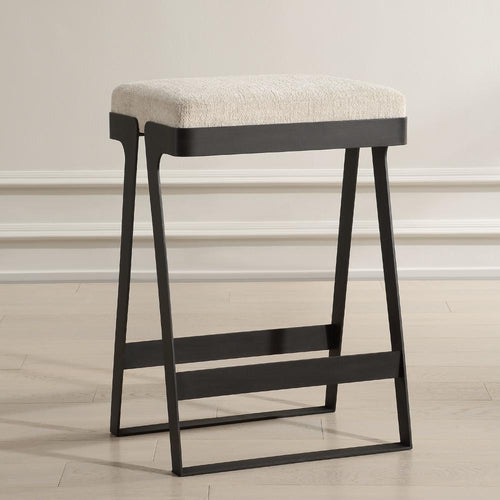 Uttermost 23875 Hover - Counter Stool-26 Inches Tall and 18.25 Inches Wide