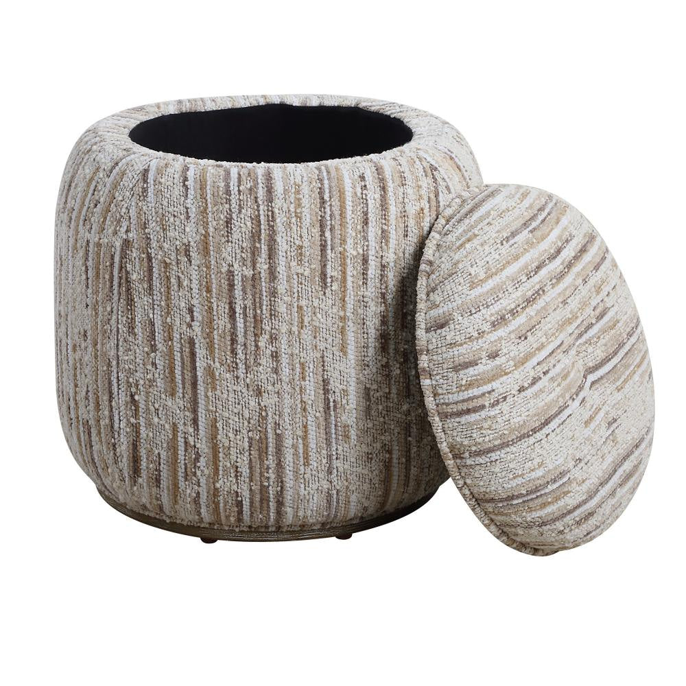 Uttermost Dialogue Tan Ottoman UT-23876