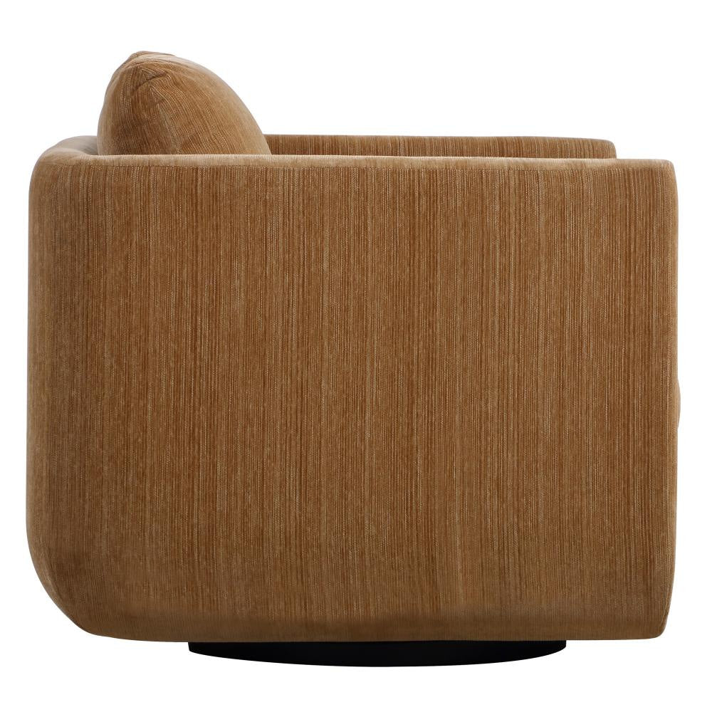 Uttermost 23878 Abound - Swivel Chair-26.5 Inches Tall and 29.5 Inches Wide Finish Color: Ginger UT-23878