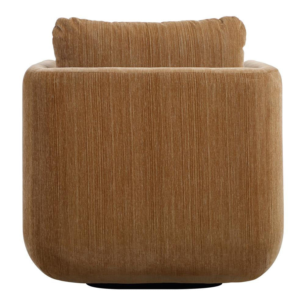 Uttermost 23878 Abound - Swivel Chair-26.5 Inches Tall and 29.5 Inches Wide Finish Color: Ginger UT-23878