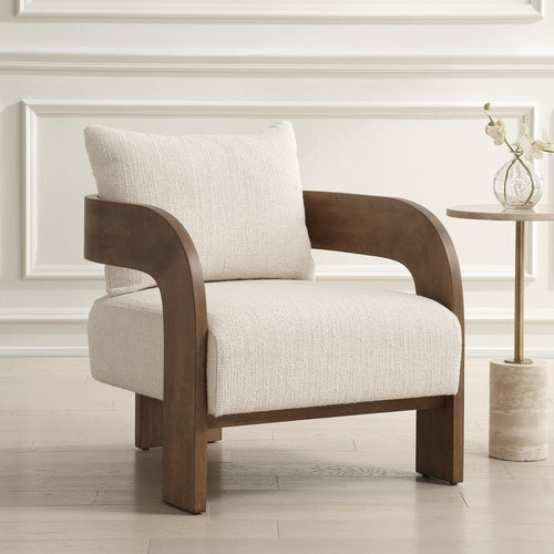 Uttermost Rowan Ivory Accent Chair