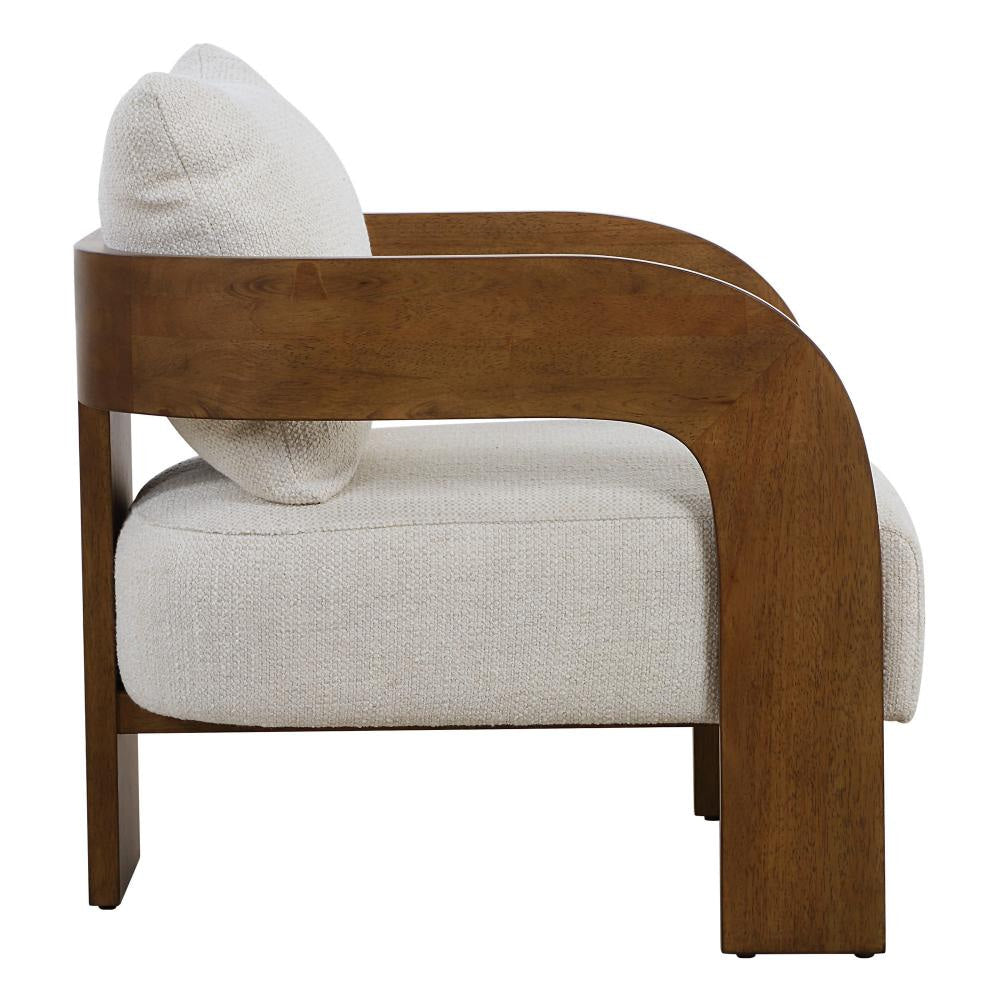 Uttermost Rowan Ivory Accent Chair UT-23880