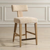 Uttermost 23883 Elysian - Counter Stool-37.5 Inches Tall and 18.5 Inches Wide Finish Color: Sand UT-23883