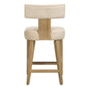 Uttermost 23883 Elysian - Counter Stool-37.5 Inches Tall and 18.5 Inches Wide Finish Color: Sand UT-23883