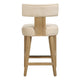 Uttermost 23883 Elysian - Counter Stool-37.5 Inches Tall and 18.5 Inches Wide Finish Color: Sand UT-23883