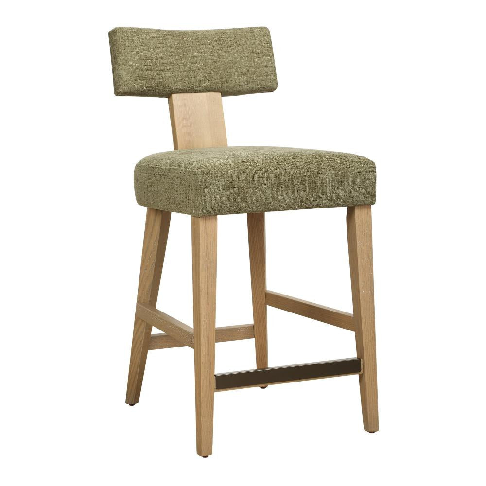 Uttermost 23884 Elysian - Counter Stool-37.5 Inches Tall and 18.5 Inches Wide Finish Color: Moss UT-23884