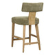 Uttermost 23884 Elysian - Counter Stool-37.5 Inches Tall and 18.5 Inches Wide Finish Color: Moss UT-23884