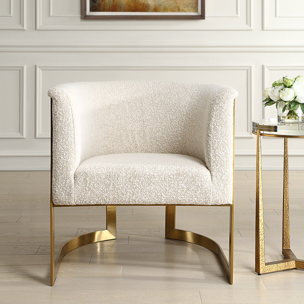 Uttermost Bellina Plush Barrel Chair
