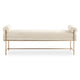 Uttermost Bolster Pearl White Bench