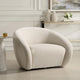 Uttermost DeSoto Cream Swivel Chair