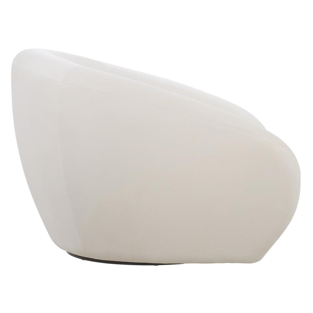 Uttermost DeSoto Cream Swivel Chair UT-23890