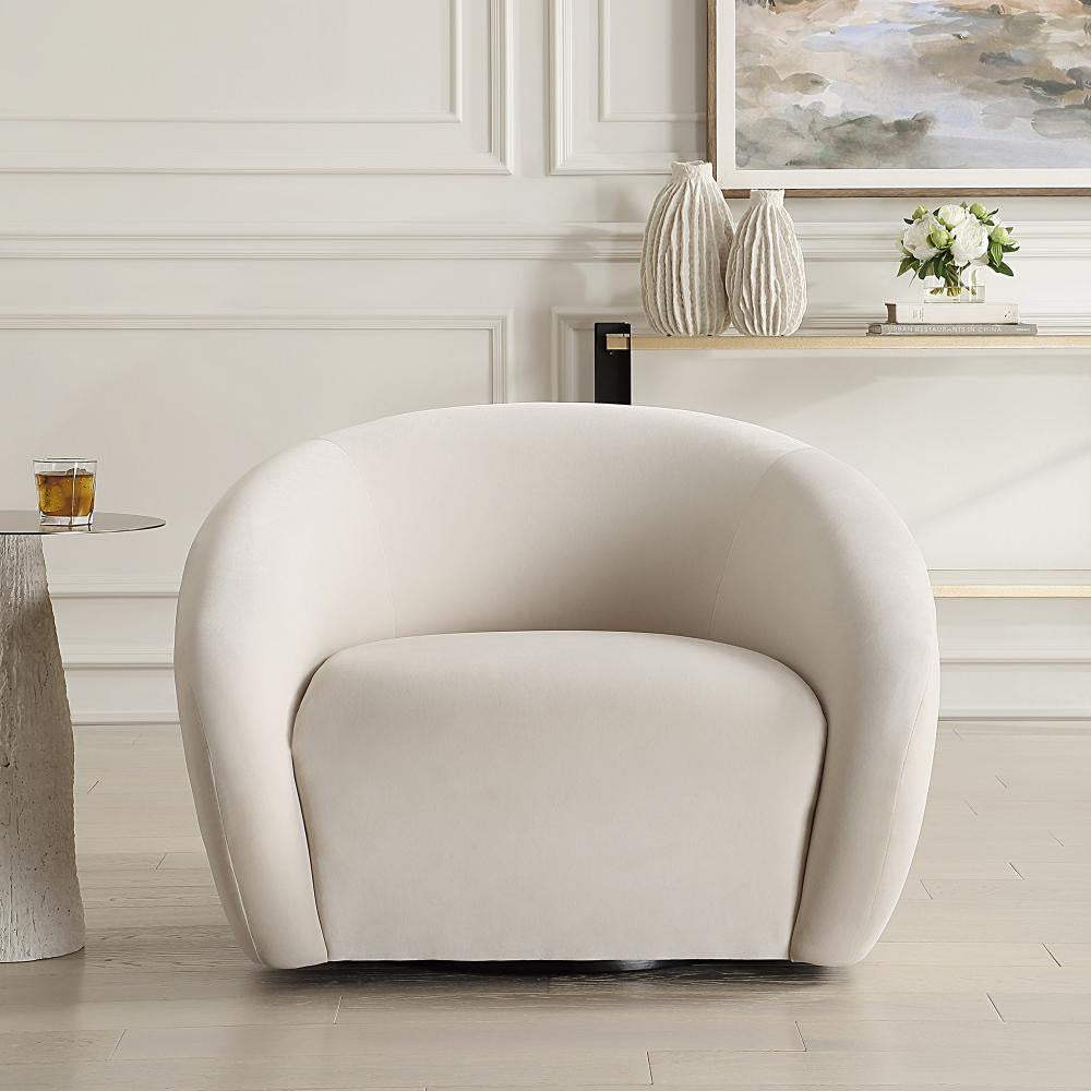 Uttermost DeSoto Cream Swivel Chair UT-23890