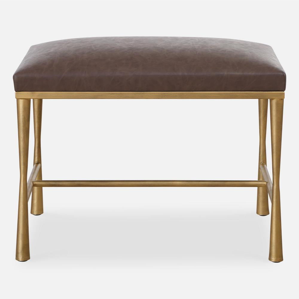 Uttermost Reform Gold Small Bench UT-23893