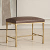 Uttermost Reform Gold Small Bench