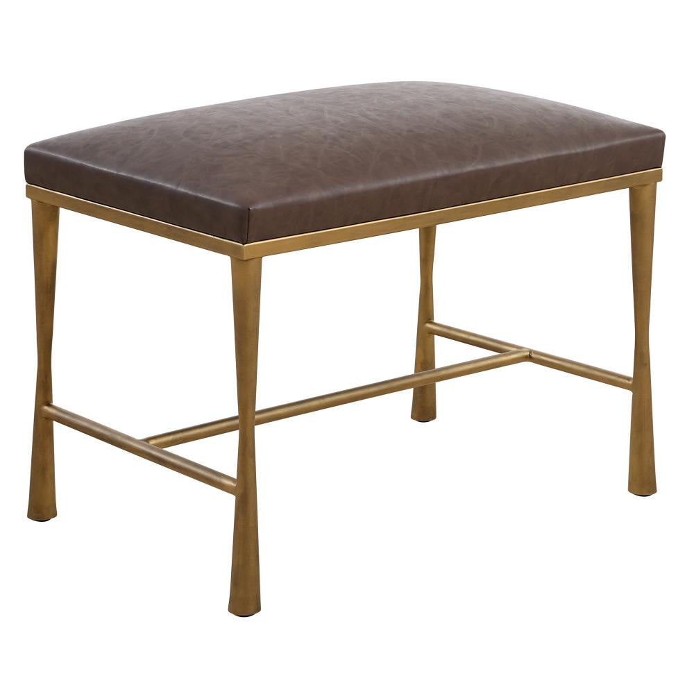 Uttermost Reform Gold Small Bench UT-23893